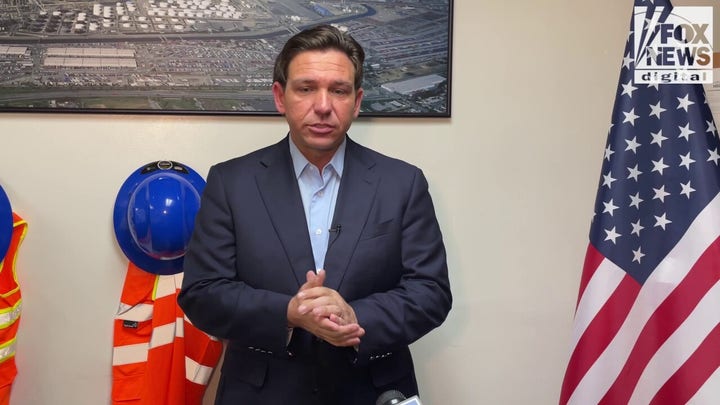 Ron DeSantis charges that Trump allies in California trying to 'basically rig it for him'