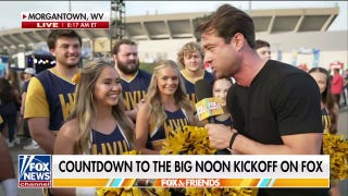 WVU cheer team rallies 'Fox & Friends Weekend' ahead of game against Penn State - Fox News