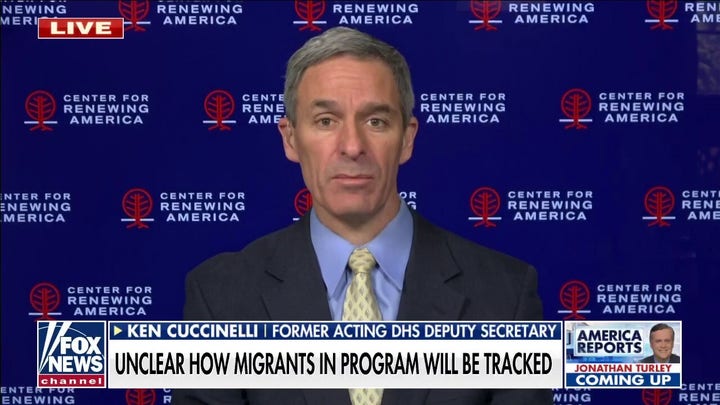 Cuccinelli: House arrest of migrants is a ‘distraction’ from Biden admin destruction at the border