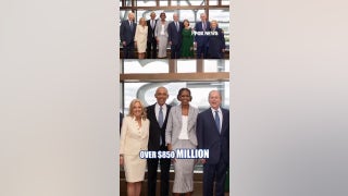 Obama slammed for 'political shots' and 'classless' behavior at Center opening