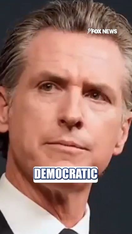 Newsom draws RED LINE on possible 2028 bid