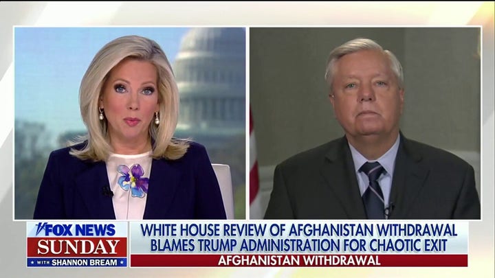 Lindsey Graham rips White House's report on Afghanistan withdrawal: 'Political white-washing'