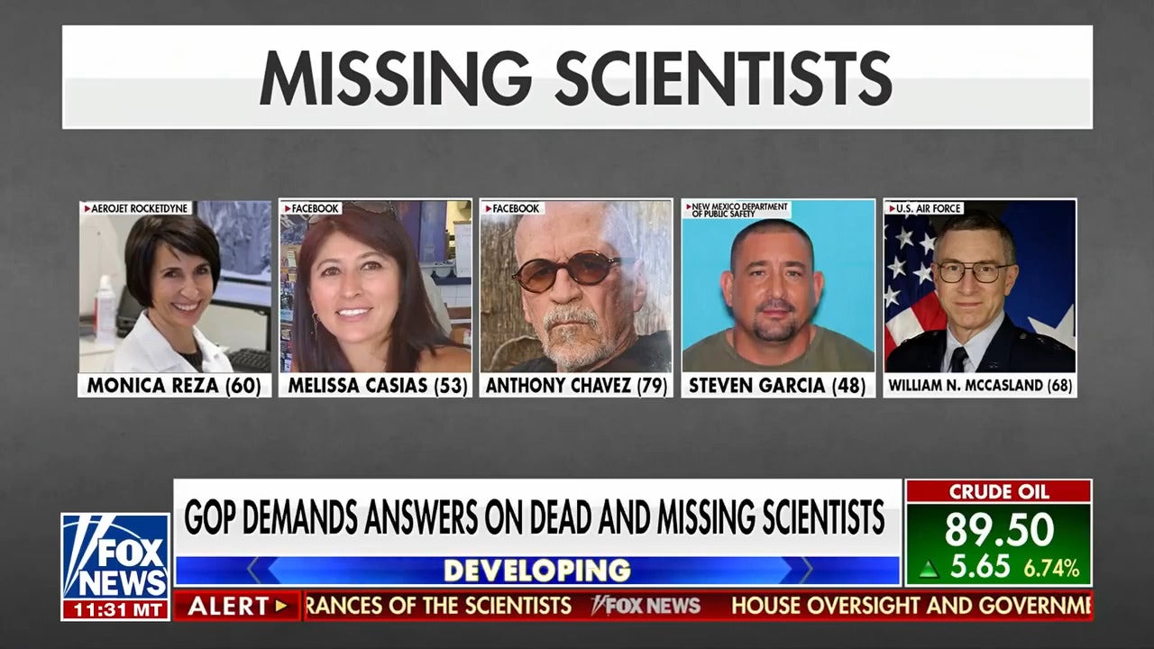 Comer demands answers on missing, dead US scientists
