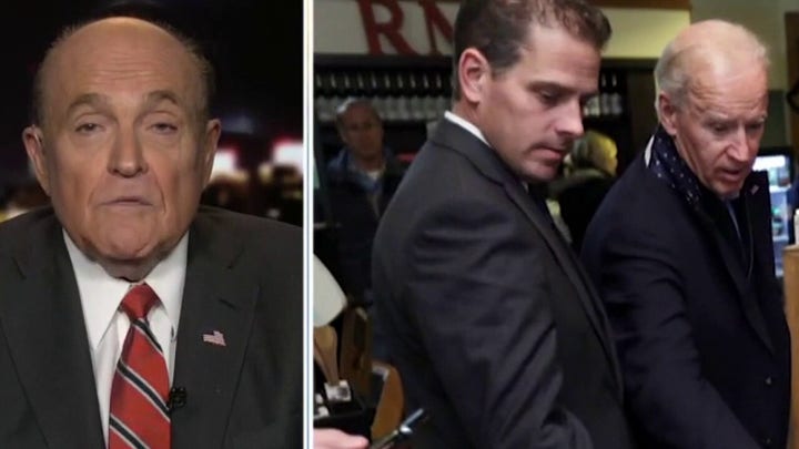 Giuliani on Hunter Biden emails: Information, photographs will ‘shock the hell out of you’