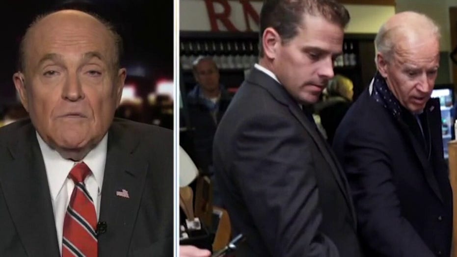 Giuliani on Hunter Biden emails: Information, photographs will ‘shock the hell out of you’