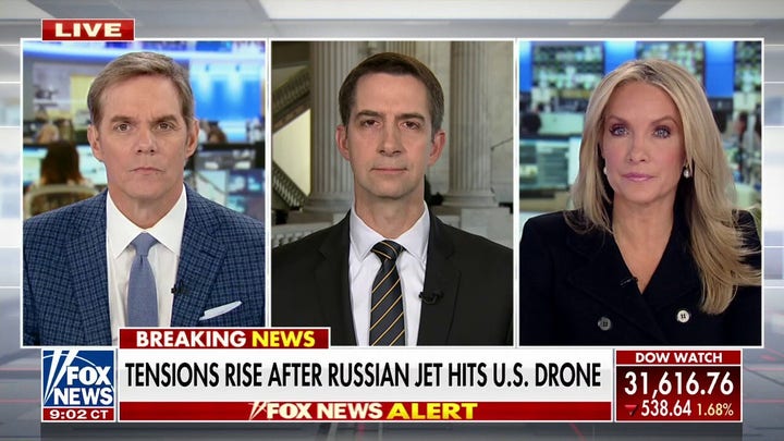 Sen. Tom Cotton: 'Critical' for Biden to put his foot down with Russia