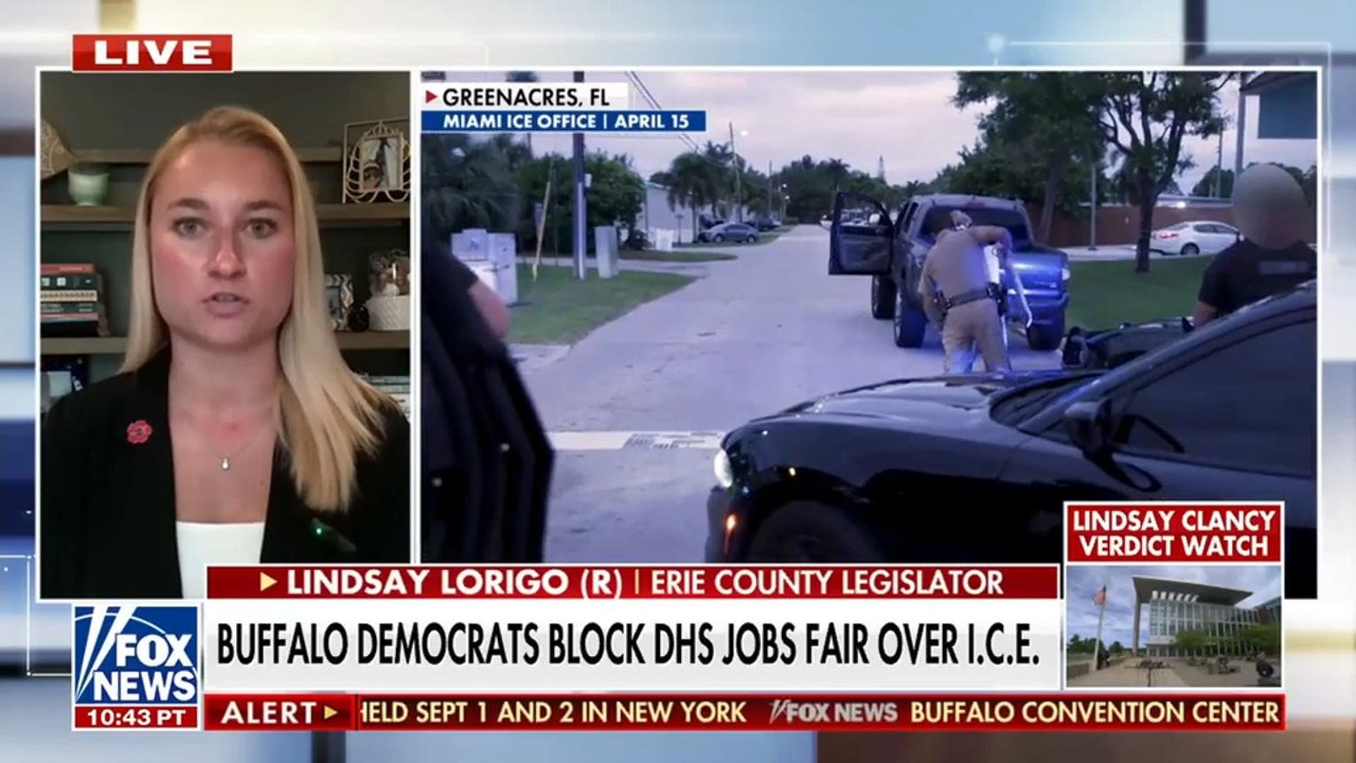 DHS job fair blocked over ICE in Buffalo: 'This is what you get living in a blue state'