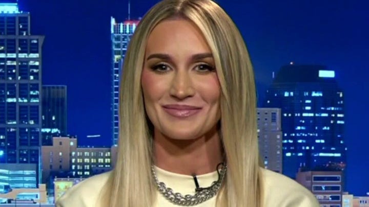 Brittany Aldean speaks to Tucker on her fight to protect kids