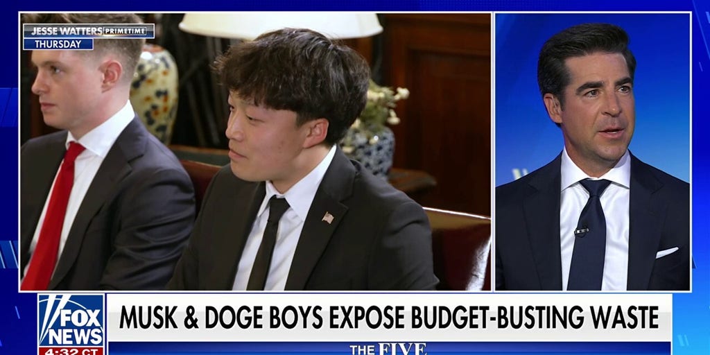 Jesse Watters lauds the younger DOGE team members as ‘articulate’ and ‘serious’