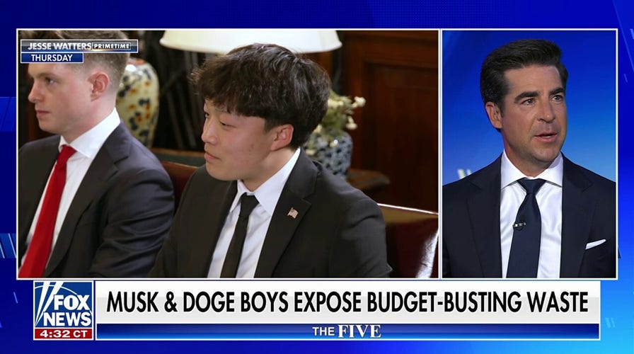 Jesse Watters lauds the younger DOGE team members as ‘articulate’ and ‘serious’
