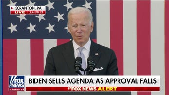 'The Five' on President Biden's approval number sinking