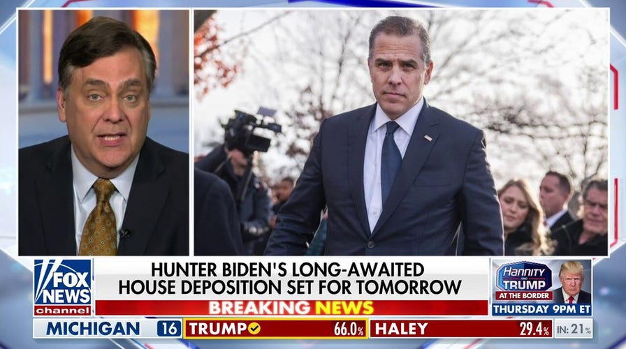 Hunter Biden will have this 'disjointed' position: Jonathan Turley