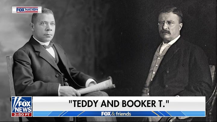 Brian Kilmeade debuts new book Teddy and Booker T.