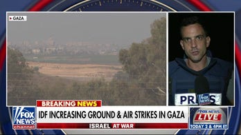 IDF increasing ground, air strikes in Gaza