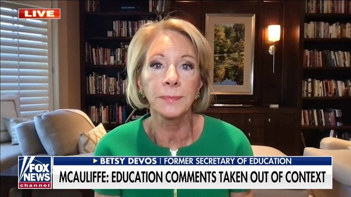 Betsy DeVos: Parents are ‘tired of being thought of as a nuisance, taken for granted’