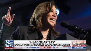 Kamala Harris un proyecto en redes sociales antes de las elecciones de mitad de mandato