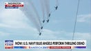 US Navy Blue Angels perform thrilling demo over DC