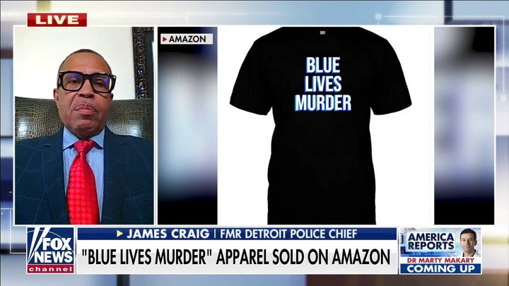 Amazon under fire for selling ‘Blue Lives Murder’ apparel: ‘It’s hypocrisy and it’s wrong’