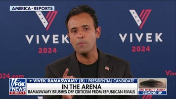 Ramaswamy brushes off criticism from Republican rivals