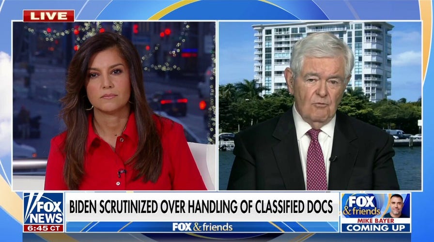 Democrats 'shaken' by Biden's classified doc debacle: Newt Gingrich
