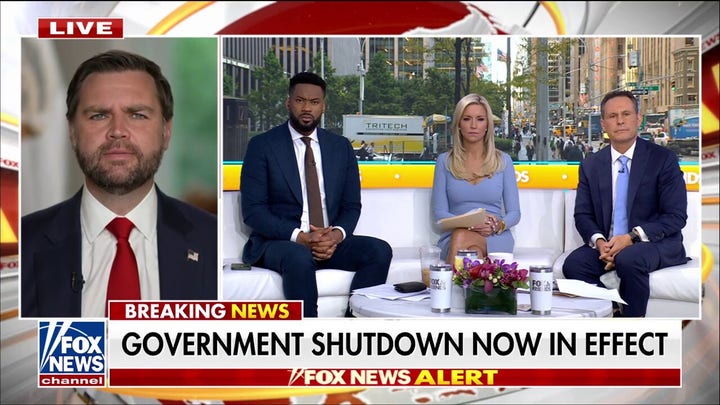 JD Vance offers to meet with Schumer, Dems on healthcare 'only after' shutdown ends