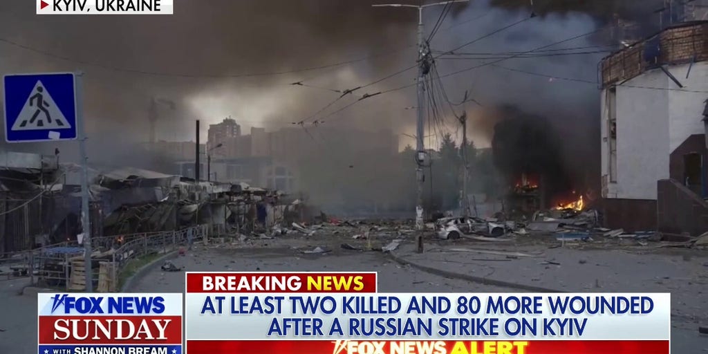 At least 2 killed, dozens wounded in Russian strike on Kyiv
