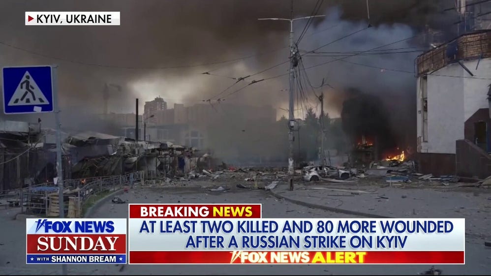 At least 2 killed, dozens wounded in Russian strike on Kyiv