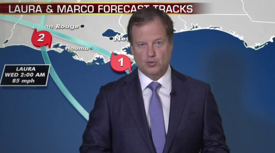 National forecast for Sunday, August 23