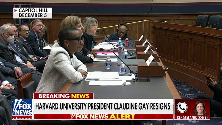 Claudine Gay's resignation is 'long overdue': Rep. Elise Stefanik