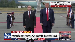 Trump and Putin meet on Alaska tarmac ahead of summit