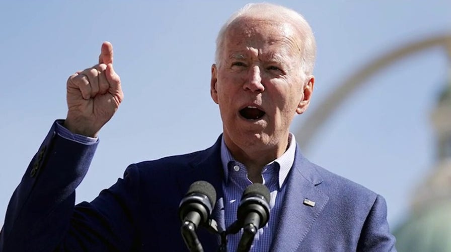 Joe Biden casts Trump as divider as the president visits Pennsylvania