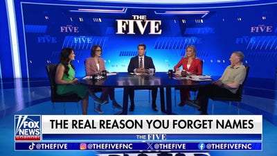 'The Five': Psychology reveals why you forget names, not because you're rude