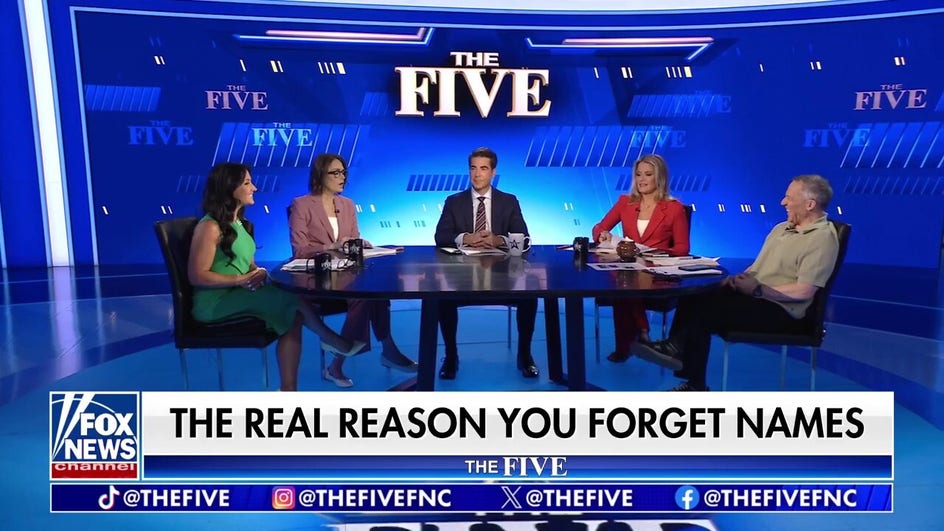 'The Five': Psychology reveals why you forget names, not because you're rude