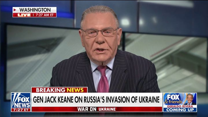 Keane: Russia will use civilian casualties and destruction to get Zelenskyy to capitulate