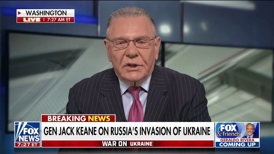 Gen. Keane on ‘Fox & Friends’: Putin ready to ‘hammer’ Kyiv, try to force Zelenskyy to capitulate