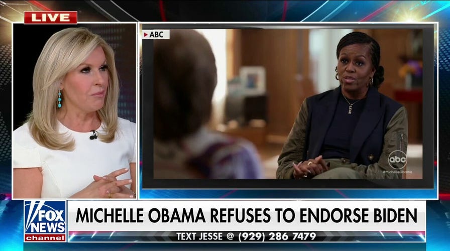 Michelle Obama stops short of endorsing President Biden re-election bid