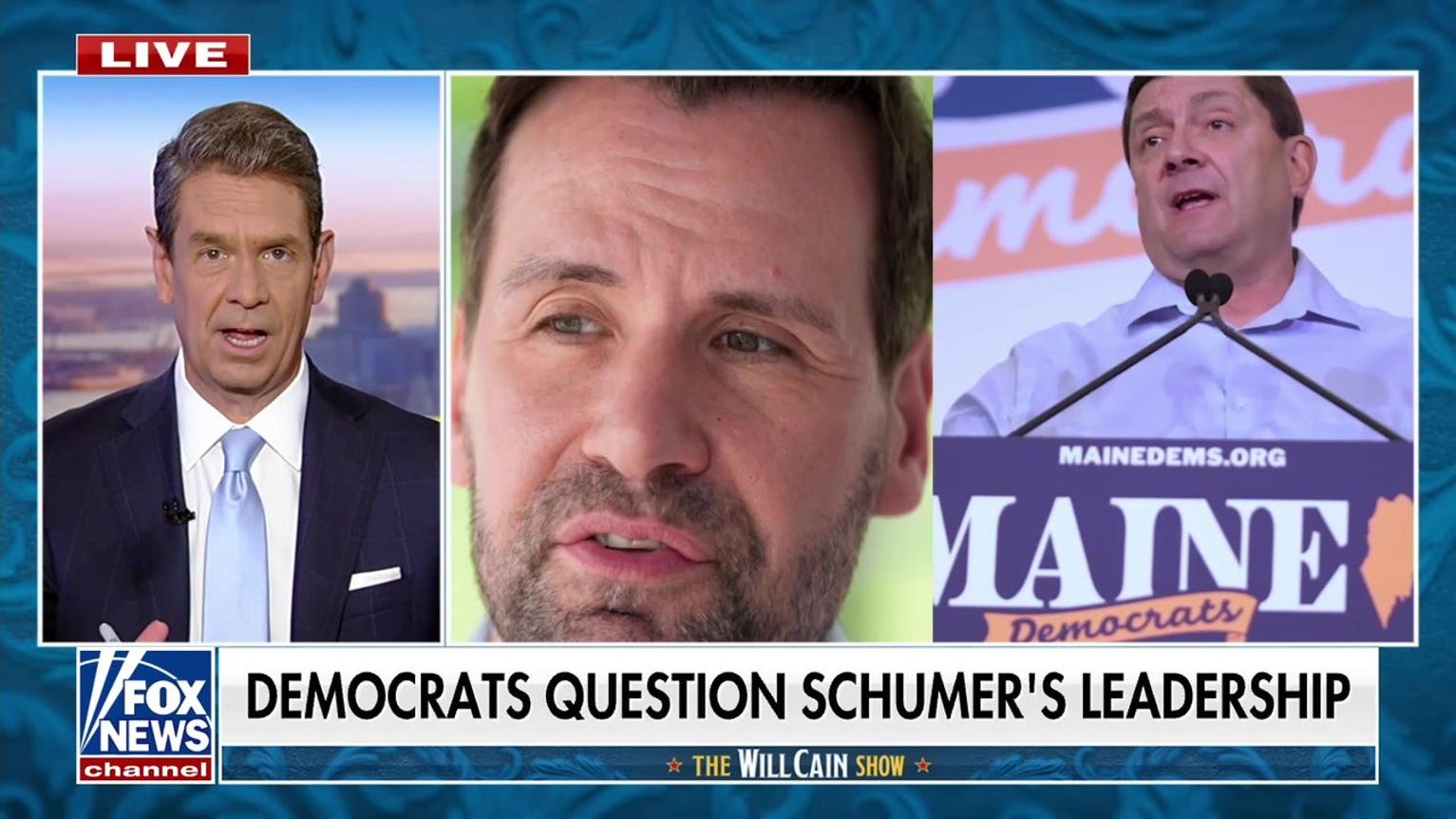 WATCH: Chuck Schumer heckled during press conference