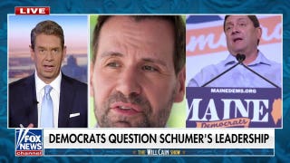 WATCH: Chuck Schumer heckled during press conference