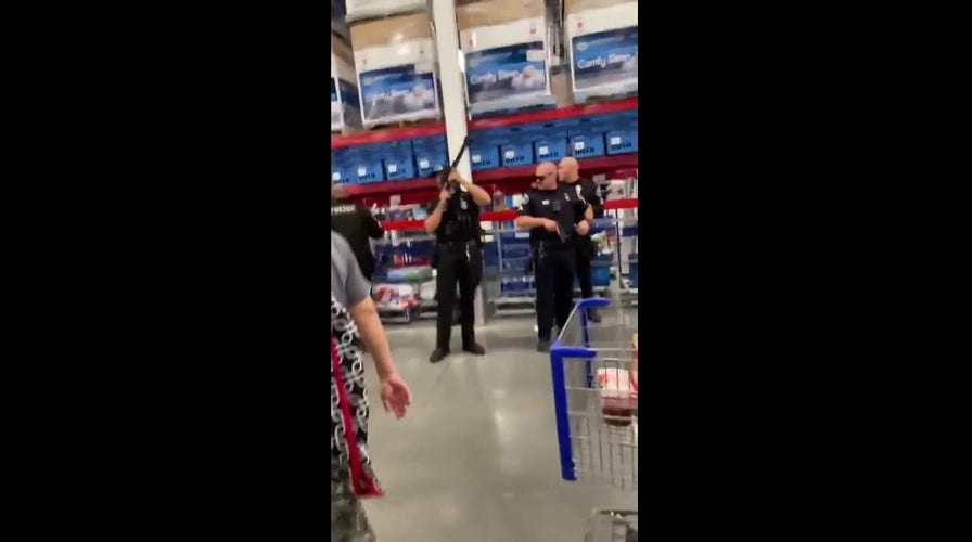 Video shows 'scared' California Sam's Club shoppers evacuate over reports of possible gunman