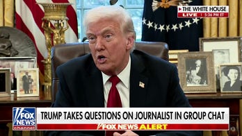 Media coverage of Signal chat leak is all a 'witch hunt,' Trump says