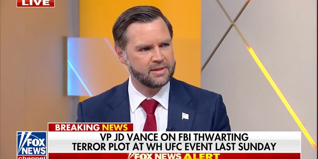 Vance calls out left-wing violence after FBI thwarts White House UFC drone plot