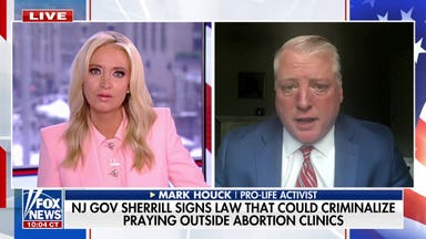 NJ Gov Sherrill signs law critics say targets prayer outside abortion clinics