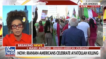 Iranian-Americans FLOOD streets of Los Angeles after Khamenei's death