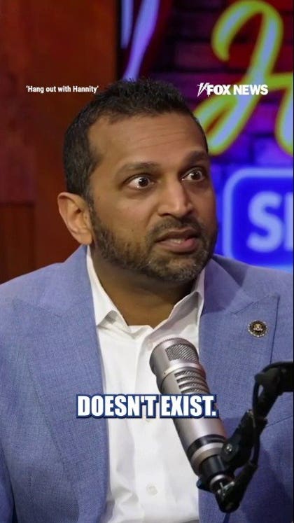 Patel accuses FBI of LYING to SPY on Trump campaign