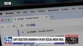 Jury selection underway in key social media trial
