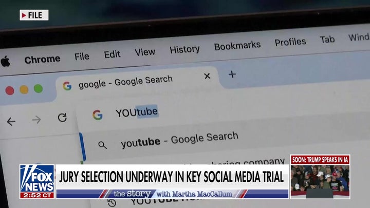 Jury selection underway in key social media trial