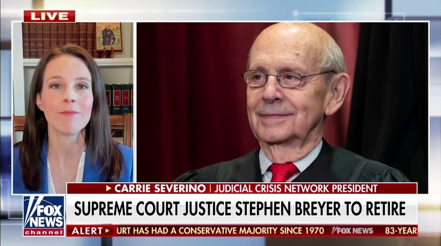 Carrie Severino questions 'odd' timing of Justice Breyer news