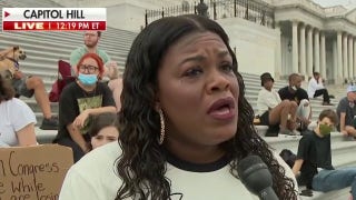 Squad members sleep outside Capitol in protest of ending eviction moratorium - Fox News