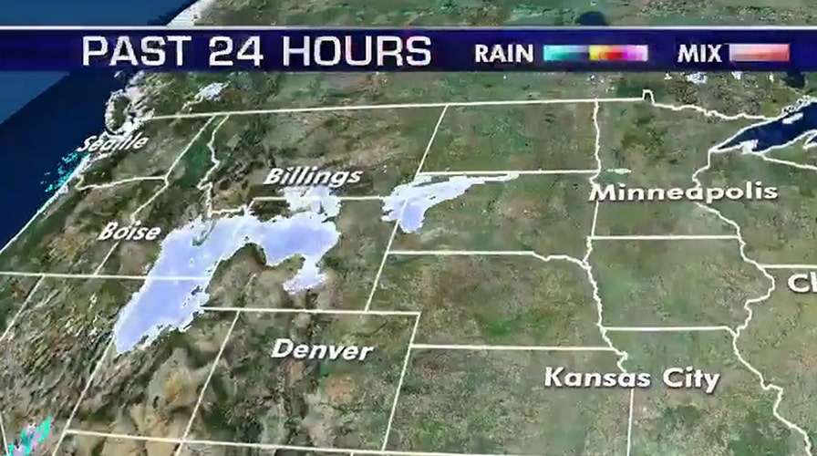 National forecast for Monday, February 3