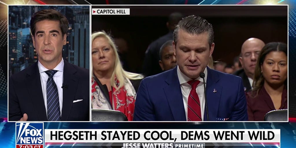 The Democrats ‘humiliated themselves’ during Hegseth’s hearing: Jesse Watters